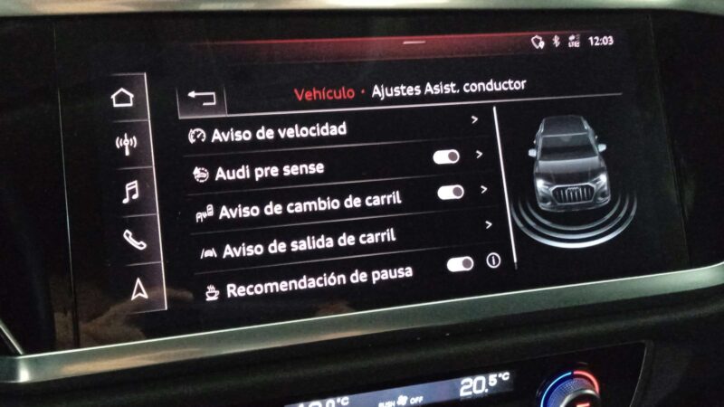 AUDI Q3 Gasolina 2020 de segunda mano