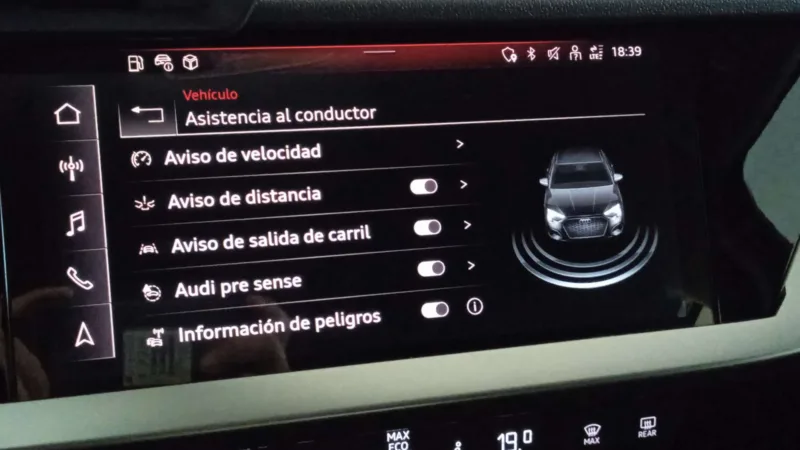 AUDI A3 SEDAN Diesel 2022 de segunda mano