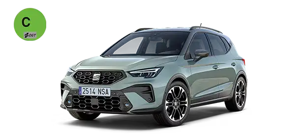 Nuevo Seat Arona etiqueta c vehículo jaén