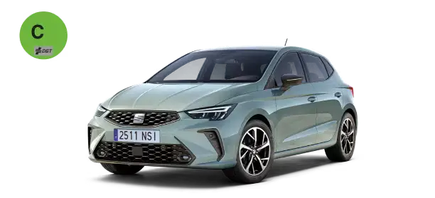 Nuevo Seat Ibiza etiqueta c vehículo jaén