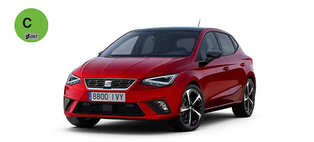 Seat Ibiza etiqueta c vehículo jaén