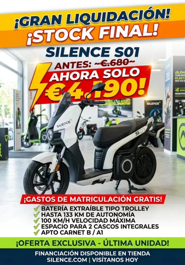 SILENCE S01 CONNECTED Electrico nuevo entrega inmediata Jaén